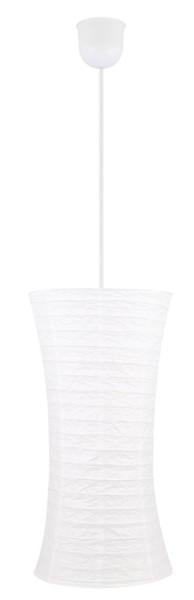 Lampa wisząca biała TAI 1xE27x60W wym: 100x30x30 cm Candellux 924095