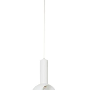 Lampa wisząca biała VITRUM 1xE27x15W wym: 120x17x10 cm Sigma Lighting 836165