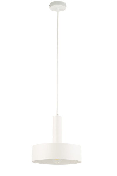 Lampa wisząca biała VITRUM 1xE27x15W wym: 120x27x27 cm Sigma Lighting 836465