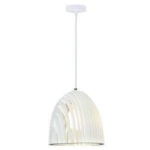 Lampa wisząca biała VT-7255 1xE27x60W wym: 100x25x25 cm V-TAC 857830