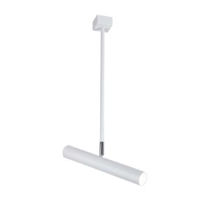 Lampa wisząca biała YABU 1xGU10x4W wym: 60x5x28 cm Shilo 845681