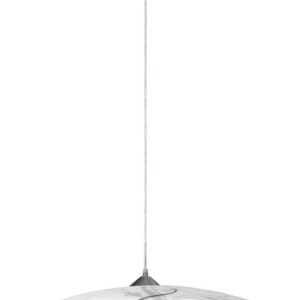 Lampa wisząca białe wzorzyste Elina 1xE27x40W wym: 90x40x40 cm Rabalux 851345