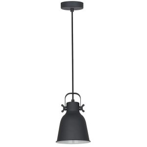 Lampa wisząca biało-czarna Lavare 1xE27x40W wym: 170x16x16 cm Italux 859992
