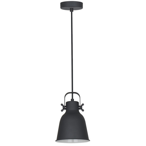 Lampa wisząca biało-czarna Lavare 1xE27x40W wym: 170x16x16 cm Italux 859992