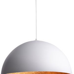 Lampa wisząca biało-miedziana Sfera 1xE27x15W Sigma Lighting 838065
