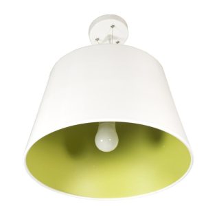 Lampa wisząca biało-zielona ENYO 1xE27x60W wym: 90x40x40 cm Candellux 924251 Lampa wisząca biało-zielona ENYO 1xE27x60W wym: 90x40x40 cm Candellux 924251
