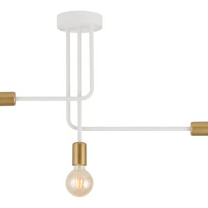 Lampa wisząca biało-złota Gino 3xE27x15W wym: 44x64x13 cm Sigma Lighting 841978 Lampa wisząca biało-złota Gino 3xE27x15W wym: 44x64x13 cm Sigma Lighting 841978