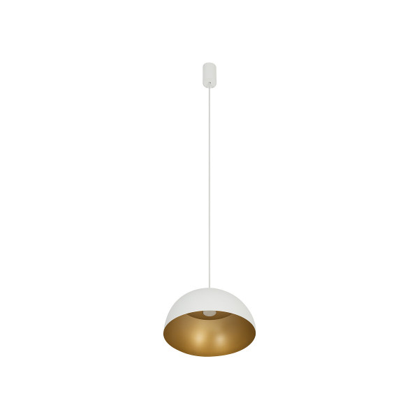 Lampa wisząca biało-złota HEMISPHERE 1xGX53x12W Nowodvorski 852691