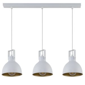 Lampa wisząca biało-złota Mars 3xE27x15W wym: 65x60x15 cm Sigma Lighting 841614 Lampa wisząca biało-złota Mars 3xE27x15W wym: 65x60x15 cm Sigma Lighting 841614
