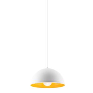 Lampa wisząca biało-złota OKTAVIA 1xE27x60W Sollux Lighting 854256 Lampa wisząca biało-złota OKTAVIA 1xE27x60W Sollux Lighting 854256