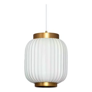 Lampa wisząca biało-złota Porcellado 1xE14x40W Abruzzo 852214 Lampa wisząca biało-złota Porcellado 1xE14x40W Abruzzo 852214