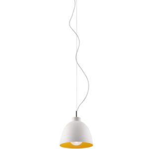 Lampa wisząca biało-złota SERENA 1xE27x60W Sollux Lighting 857837 Lampa wisząca biało-złota SERENA 1xE27x60W Sollux Lighting 857837
