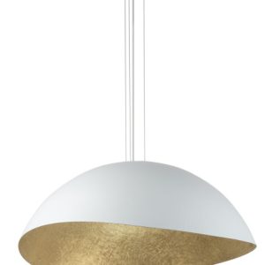 Lampa wisząca biało-złota Solaris 1xE27x15W wym: 89x48x47 cm Sigma Lighting 841816 Lampa wisząca biało-złota Solaris 1xE27x15W wym: 89x48x47 cm Sigma Lighting 841816