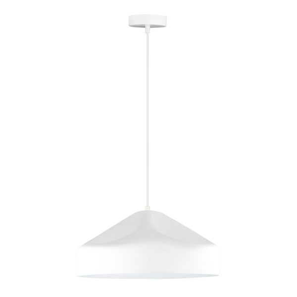Lampa wisząca biały mat GAVLE 1xE27x20W wym: 150x36x36 cm Polux 847554
