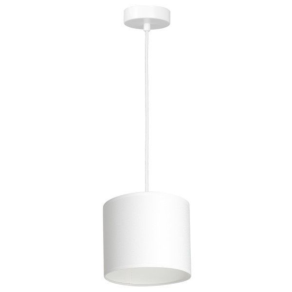 Lampa wisząca biały matowy Arden 1xE27x15W wym: 105x18x18 cm Luminex 846311