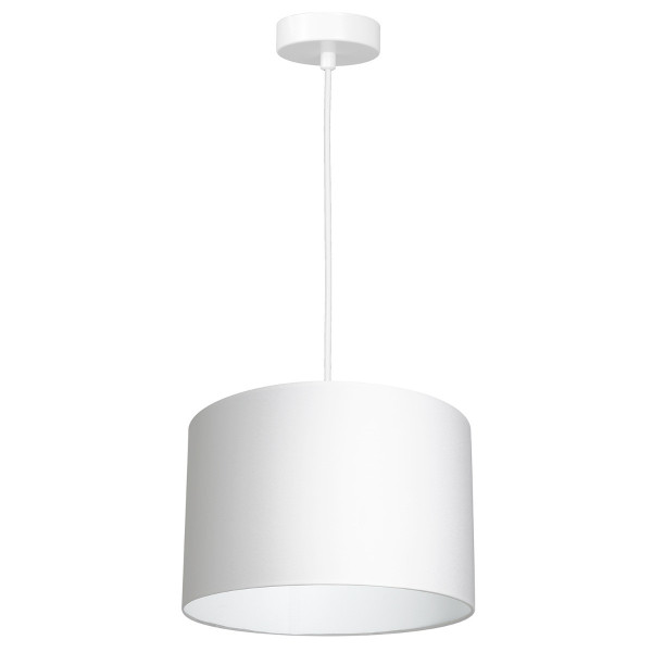 Lampa wisząca biały matowy Arden 1xE27x15W wym: 110x25x25 cm Luminex 845920