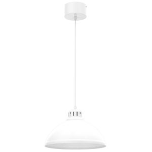 Lampa wisząca biały matowy Sven 1xE27x15W wym: 110x30x30 cm Luminex 845913