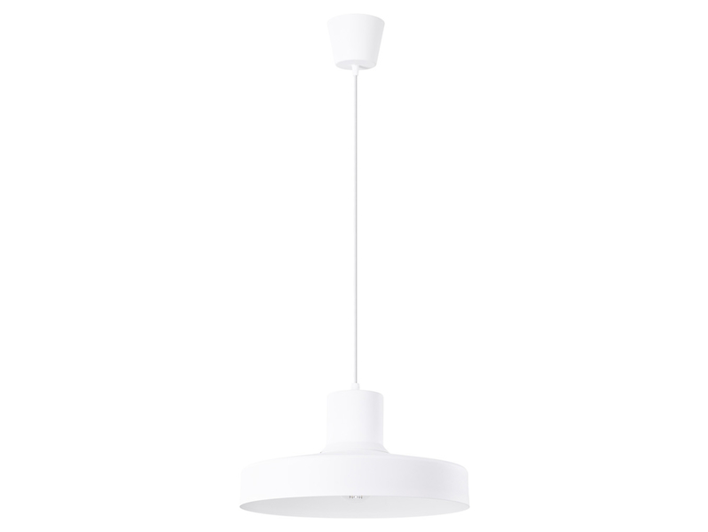 Lampa wisząca Bilo stalowa biała 761381