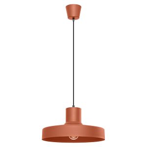 Lampa wisząca Bilo stalowa czerwona 761385 Lampa wisząca Bilo stalowa czerwona 761385