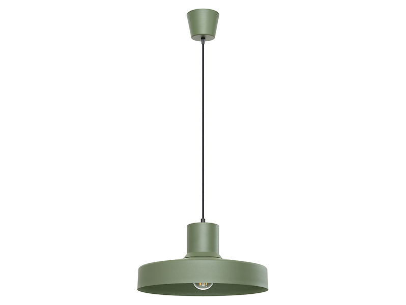 Lampa wisząca Bilo stalowa zielona 761384