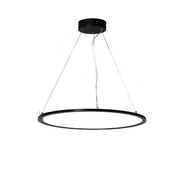 Lampa wisząca Biuro czarno-biała LED 1x36W 3240lm Abruzzo 852083