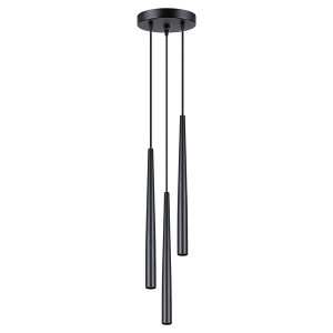 Lampa wiszącą Bliss 3-punktowa stalowa czarna 439099 Lampa wiszącą Bliss 3-punktowa stalowa czarna 439099