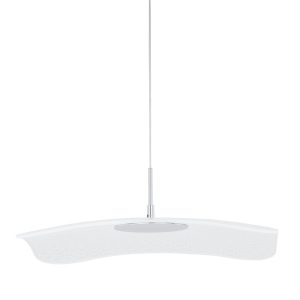 Lampa wisząca Blossom chromowana LED 8W 3000K 550lm Italux 1019097 Lampa wisząca Blossom chromowana LED 8W 3000K 550lm Italux 1019097