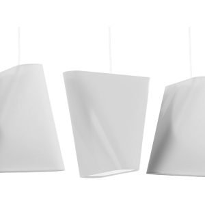Lampa wisząca Blum 3-punktowa tkaninowa biała 39218 Lampa wisząca Blum 3-punktowa tkaninowa biała 39218