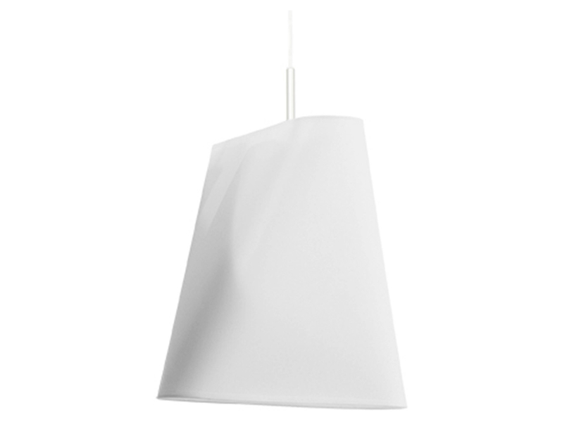 Lampa wisząca Blum tkaninowa biała 39216