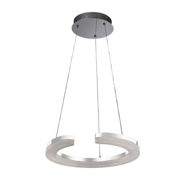 Lampa wisząca Blunder chromowana LED 24W 3000K 1280lm Italux 1022999