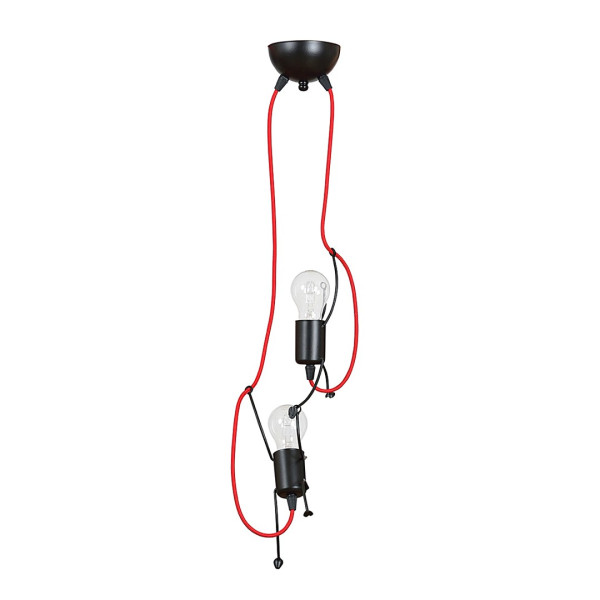 Lampa Wisząca Bobi 2 Black 752405