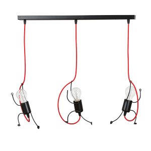 Lampa Wisząca Bobi 3 Black 752428 Lampa Wisząca Bobi 3 Black 752428