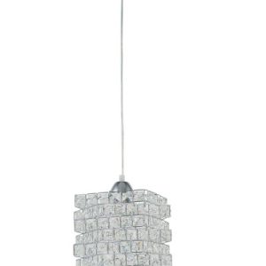 Lampa wisząca Bodek Crystal kryształ chrom E27 1x60W IP20 85 cm 1002541 Lampa wisząca Bodek Crystal kryształ chrom E27 1x60W IP20 85 cm 1002541