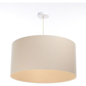Lampa wisząca Boho 40 cm tkaninowa beżowa 55923 Lampa wisząca Boho 40 cm tkaninowa beżowa 55923