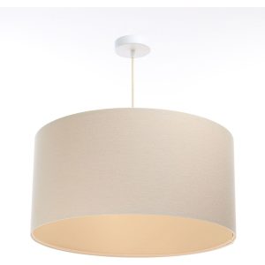 Lampa wisząca Boho 50 cm tkaninowa beżowa 55924 Lampa wisząca Boho 50 cm tkaninowa beżowa 55924