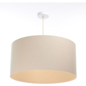 Lampa wisząca Boho 60 cm tkaninowa beżowa 55925 Lampa wisząca Boho 60 cm tkaninowa beżowa 55925