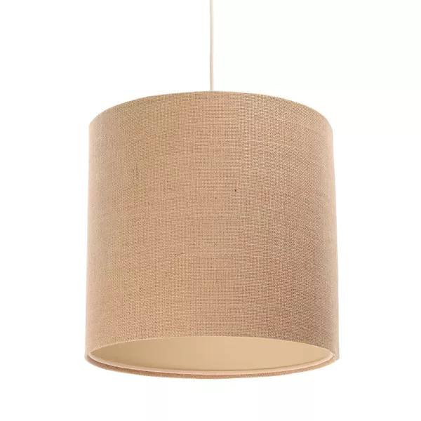 Lampa wisząca BOHO JUTA TUBA 30 beżowa 391354