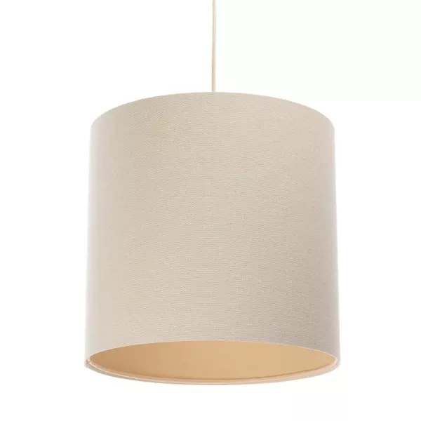 Lampa wisząca BOHO LEN TUBA 30 kremowa 391578