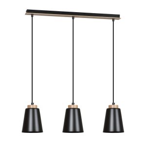 Lampa Wisząca Bolero 3 Black 767222 Lampa Wisząca Bolero 3 Black 767222