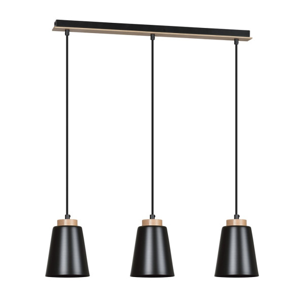 Lampa Wisząca Bolero 3 Black 767222