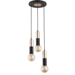 Lampa wisząca BOLID tubki czarna 3xE27x15W wym:85x24x24cm IP20 Alfa 986315 Lampa wisząca BOLID tubki czarna 3xE27x15W wym:85x24x24cm IP20 Alfa 986315