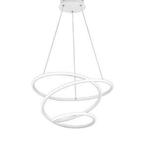 Lampa wisząca BOLOGNA biała LED 1x36W Neutralna biel 5100lm RL 856601 Lampa wisząca BOLOGNA biała LED 1x36W Neutralna biel 5100lm RL 856601