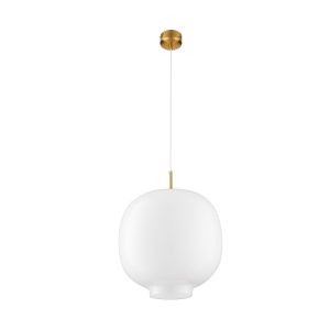 Lampa wisząca BONI biała 35 cm 1065994 Lampa wisząca BONI biała 35 cm 1065994