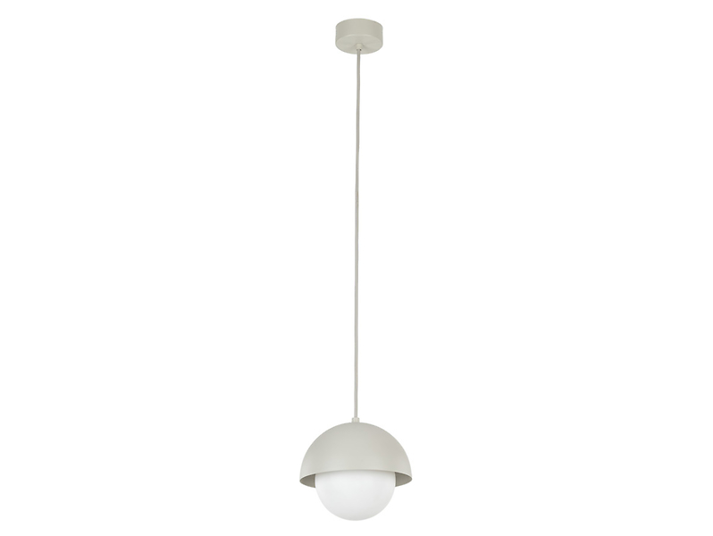 Lampa wisząca Bono 150 cm szklana beżowo-biała 296131