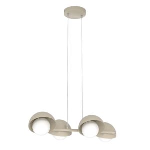 Lampa wisząca BOOM beżowa 4xG9x15W wym:120x60x32cm IP20 Emibig 1025411 Lampa wisząca BOOM beżowa 4xG9x15W wym:120x60x32cm IP20 Emibig 1025411