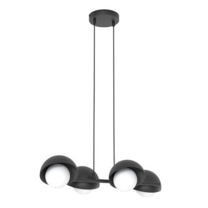Lampa wisząca BOOM czarno-biała 4xG9x15W wym:120x60x32cm IP20 Emibig 1025280