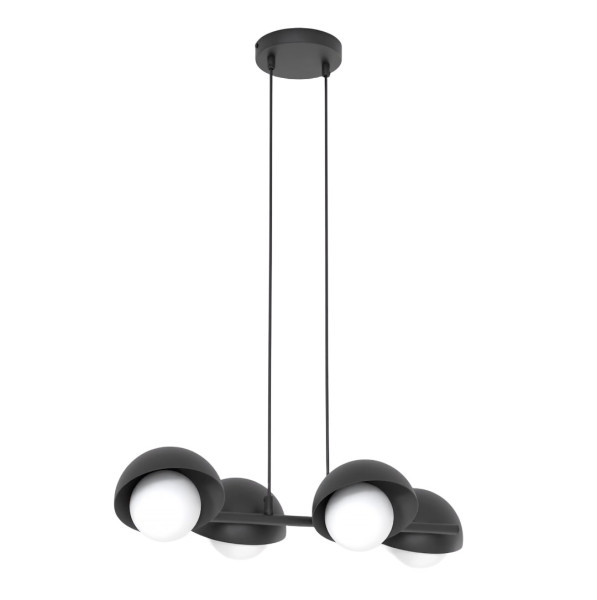 Lampa wisząca BOOM czarno-biała 4xG9x15W wym:120x60x32cm IP20 Emibig 1025280