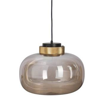 Lampa wisząca BOOM LED bursztynowo złota 35 cm 212549