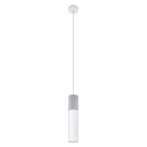 Lampa wisząca Borgio stalowa biała 53890 Lampa wisząca Borgio stalowa biała 53890
