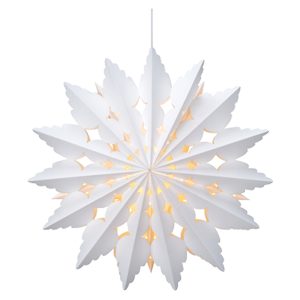 Lampa wisząca Bosjon papierowa biała 24255 Lampa wisząca Bosjon papierowa biała 24255